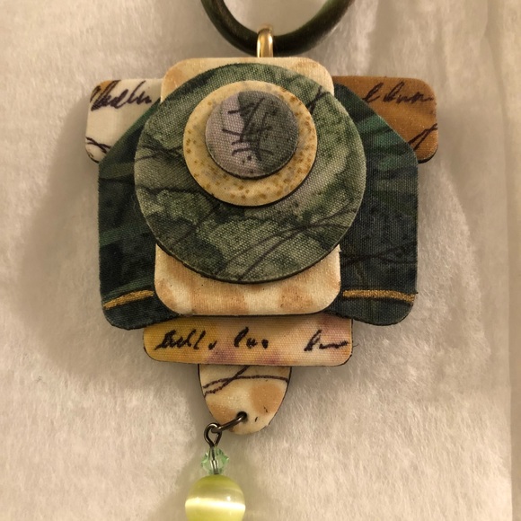 Suzanne Bellows Jewelry - SALE-Hand painted silk jewelry